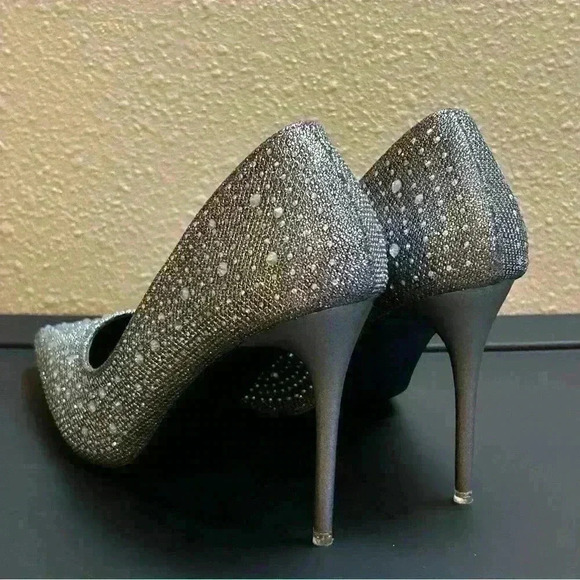 Zenvimi | Glitter Stiletto Point Toe Heels Size EU 40 - Picture 3 of 4